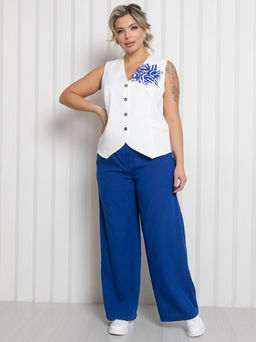 Жилет П-2241/5 Цвет:белый - Леди агата фото 11