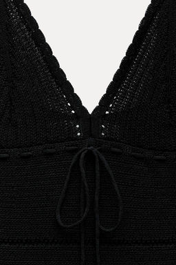 POINTELLE KNIT TOP - Zara фото 14