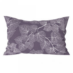 Наволочка 50х70см Веточки, с клапаном-запахом, поплин 115г/м2, хлопок 100%, упаковка ПП 12х6см, Домашняя мода (Россия)