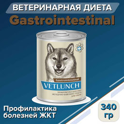 Vetlunch конс. д/соб. профилактика болезней желуд340 г. 1/12