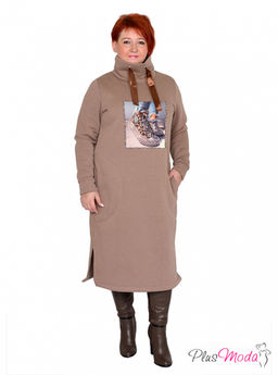 Платье Модель №1449 размеры 44-84 - Plusmoda фото 7