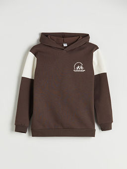 Kap??onlu Erkek ?ocuk Sweatshirt