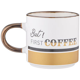 Кружка Lefard But First Coffee 390 мл белая  фото 4