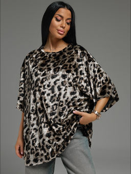 Марлен футболка женская (леопард)