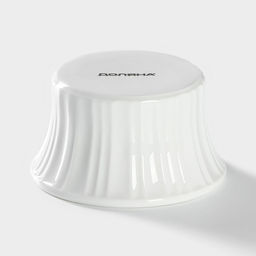 Рамекин Доляна Маффин, 150 мл, d=8.7 см, керамика, белый  фото 3