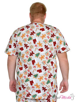 Футболка Модель №1297 размеры 44-84 - Plusmoda фото 5