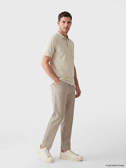 Polo Yaka Pike Erkek Ti??rt