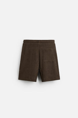 RELAXED FIT JACQUARD BERMUDA SHORTS - Zara фото 30