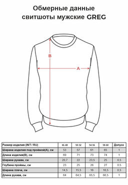Джемпер мужской GREG G121-RH146-20 (серый)  фото 8