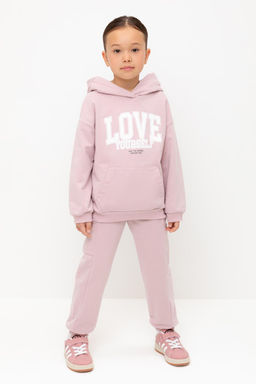 КР 400783/розовый лед брюки для дев