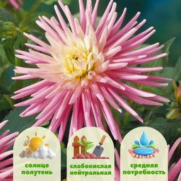 Георгина Парк Принцес бордюрная - Долина роз фото 2