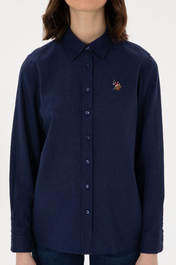 Kad_n Lacivert Uzun Kollu Basic G_mlek Sepette S_rpriz _ndirim - U.s. polo assn фото 6