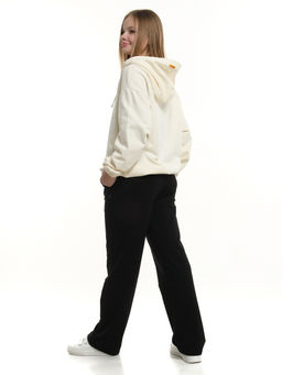 Комплект для девочки 22-7496 молочный|черный