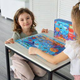 ElBascoKids / Пазл на внимательность Зимняя деревня 80 элементов - El`BascoKids фото 11