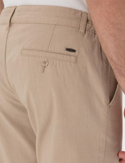 Bej Slim Fit Keten G_r_n_ml_ Kanvas Pantolon - Pierre cardin фото 6