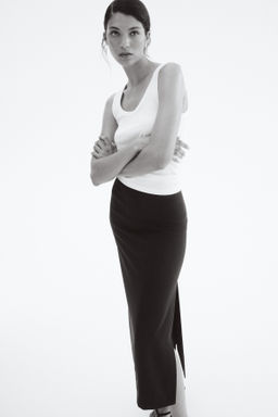 Falda con abertura lateral - H&m фото 5