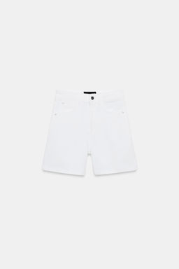 SHORTS Z1975 MOM FIT / Blanco - Zara фото 7