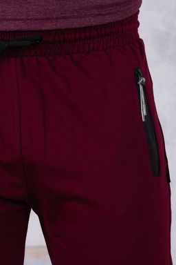 Брюки спортивные 
 3.MM104A-бордовый