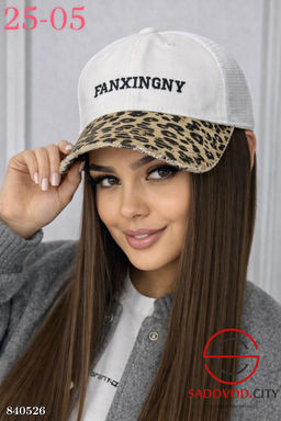 Кепка женская с леопардовым принтом - Bruno фото 2