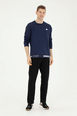 Мужские черные спортивные штаны