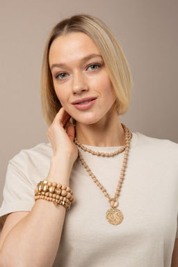 Ожерелье из металлической подвески - Модные истории фото 8