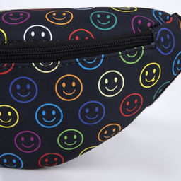 Сумка детская поясная NAZAMOK kids Смайл 20 см х 10 см х 6 см  фото 2