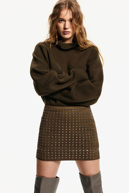 Minifalda con strass - H&m фото 2