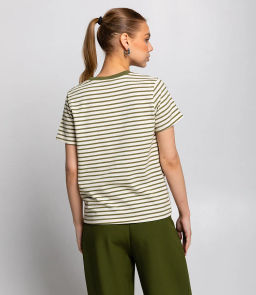 Футболка #КТ8355, зелёный