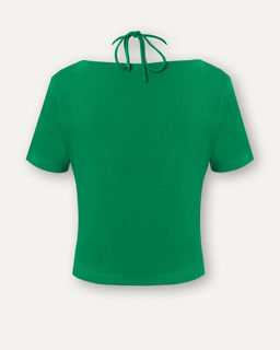 Приталенная блузка с завязками - Incity фото 7