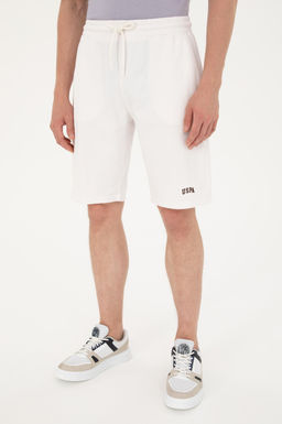 U. S. Polo Assn / Мужские трикотажные шорты цвета экрю - U.s. polo assn фото 2