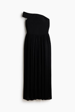 Vestido de punto off-the-shoulder