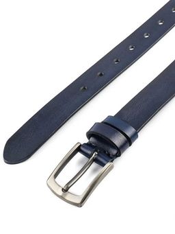 Мужской кожаный ремень Dierhoff ДРК 3050/2-30 Синий - Sergio valentini фото 6