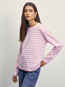 Лонгслив в полоску / Zarina