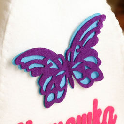 Шапка для бани с аппликацией Наташка-милашка - Simaland фото 3