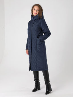 24415 Пальто т.синий