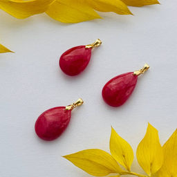 Кулон из Родонита