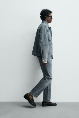 JEANS REGULAR FIT / Azul pastel - Zara фото 6