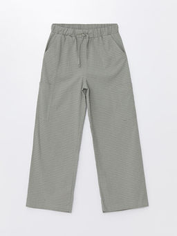 Beli Lastikli Wideleg K?z ?ocuk Pantolon