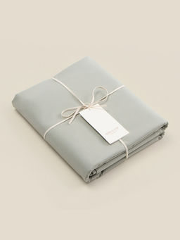 Простыня 1.5 спальная SL Home Percale 300ТС, 160235 см, олива, хлопок 100% - Sima-land home фото 5