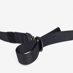 Ремень мужской, ширина 4 см, пряжка металл, цвет чёрный - Simaland фото 3