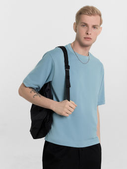 Футболка мужская голубая полынь MARK FORMELLE