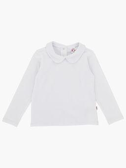 Лонгслив для девочки UD 1138 белый