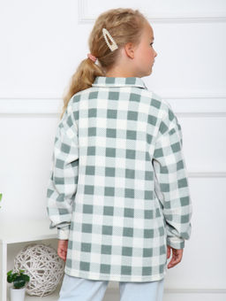 РБ013 Рубашка Мейн (хаки) - Милаша фото 6