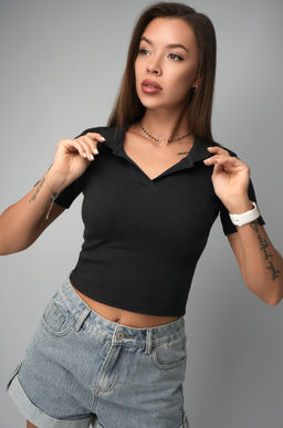 Женский топ-поло Happyfox