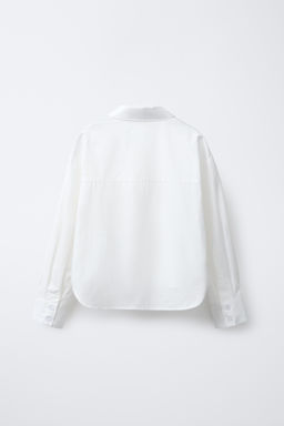 SHINY FLORAL SHIRT - Zara фото 2
