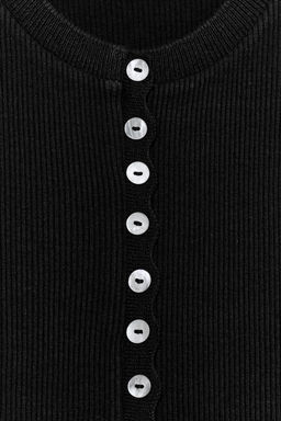 TOP BOTONES / Negro - Zara фото 9