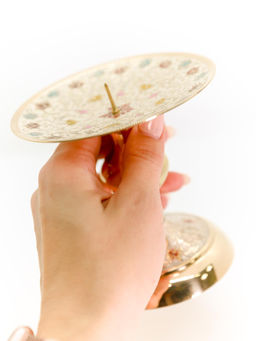 Подсвечник Штырь № Кт3275/7/1 (эмаль белая) - Ганг фото 3