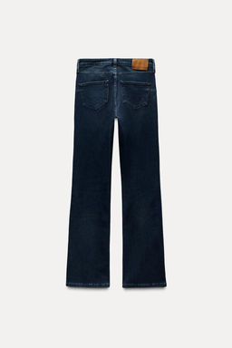 ZW COLLECTION BOOTCUT FULL LENGTH MID-WAIST JEANS - Zara фото 7