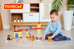 Конструктор Макси - Строительная фирма (90 элементов) (в коробке) - Полесье фото 7