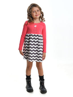 Платье для девочки UD 2360 коралл